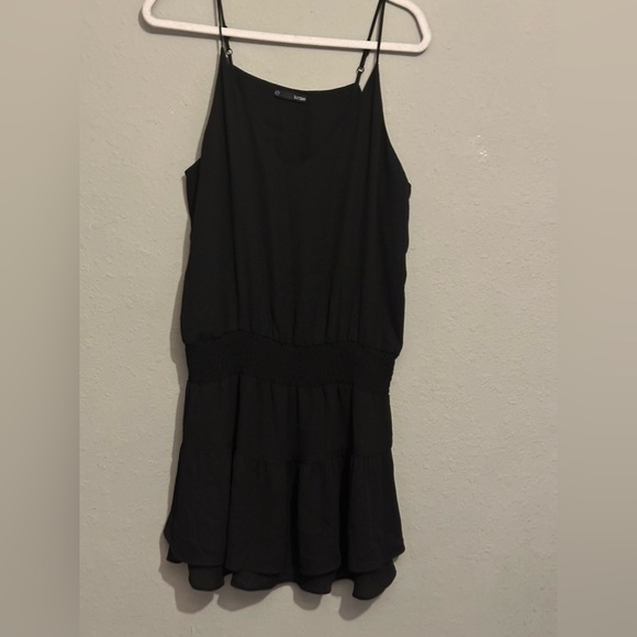 NWOT Krisa by Revolve Smocked Cami Mini Dress in Black - Picture 4 of 12